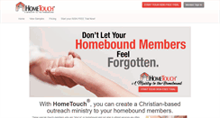 Desktop Screenshot of hometouchministry.com